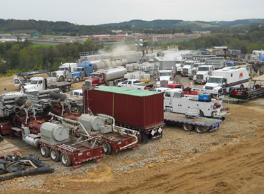 What are some hydraulic fracturing companies?