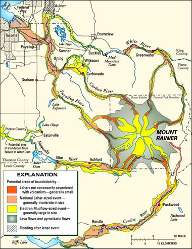 Volcanic Hazards Map