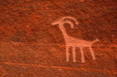 petroglyph art