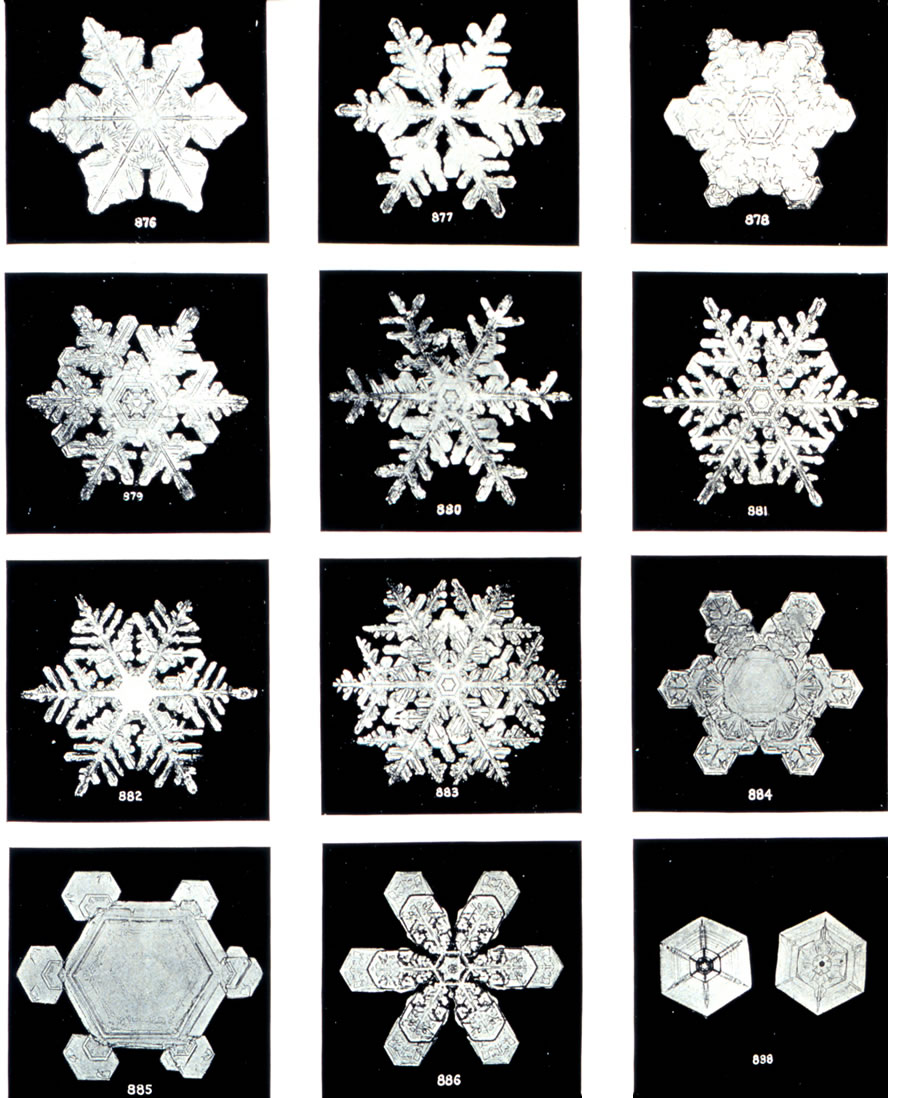 What shape is a snowflake?