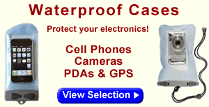 Waterproof cases for electronics and other valuables