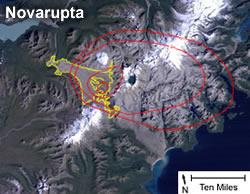 Novarupta volcano