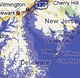 sea level rise map