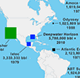 Largest oil spills map