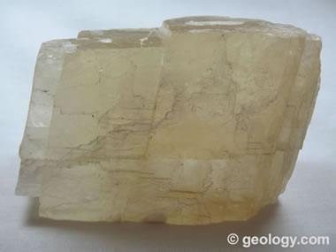 calcite with cleavage