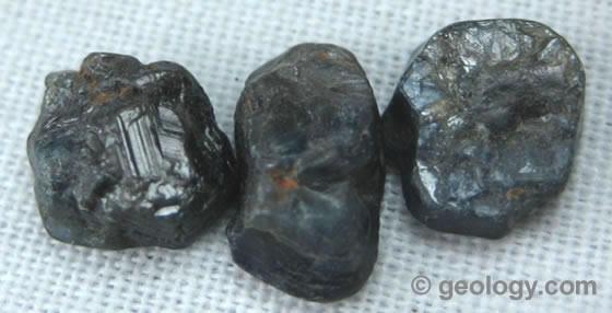 blue corundum sapphire