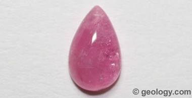 Tourmaline teardrop cab