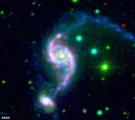 pair of galaxies - Arp 82
