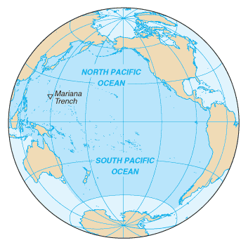 Us Map Oceans