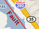 San Andreas Fault Map