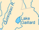 Connecticut rivers and lakes map