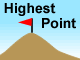 Highest point in Maine Map