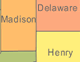 Indiana County Map