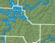 Missouri Physical Map