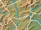 North Carolina Physical Map