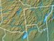 New York Physical Map