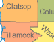 Oregon County Map