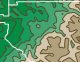 Oregon Elevations Map
