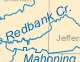 Pennsylvania Rivers and lakes map