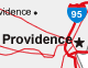 Rhode Island Roads and Cities Map