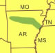 Fayetteville Shale Map