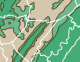 Tennessee Elevations Map