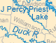 Tennessee Rivers and lakes map