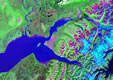 alaska satellite map
