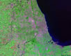 illinois satellite map