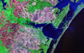 Corpus Christi satellite map