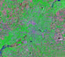 indiana satellite map