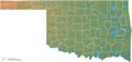 oklahoma dakota maps