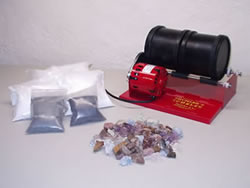 Rock tumbling supplies