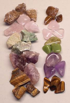 tumbled gemstones