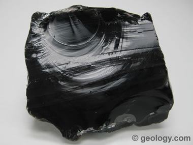 How is obsidian formed?