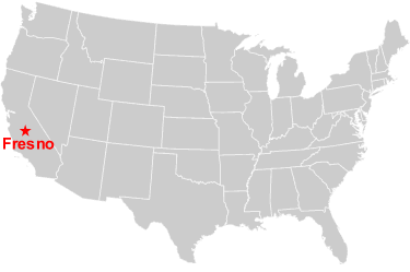 Fresno Map