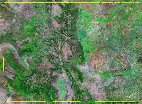 map of Colorado