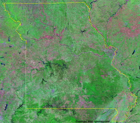 map of Missouri