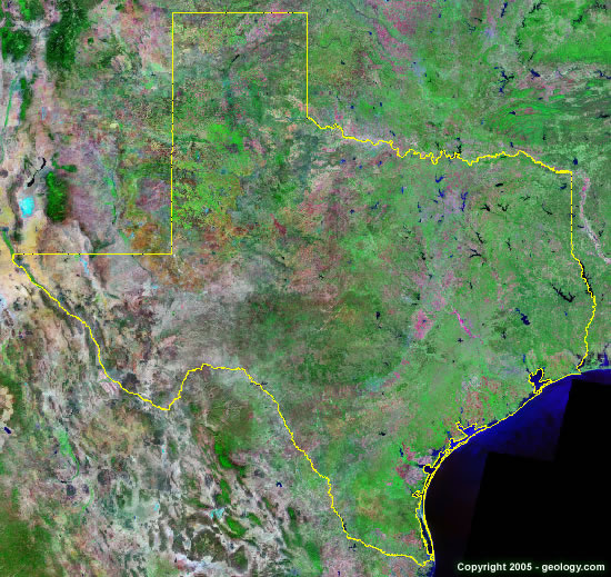 map of Texas