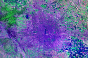 satellite images of cities