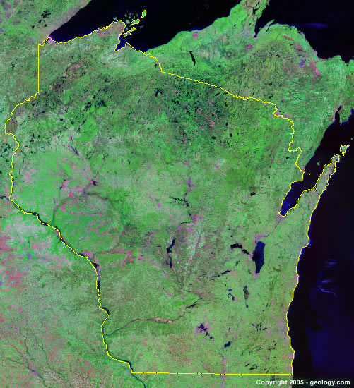 map of Wisconsin