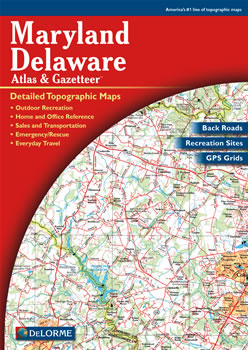 Delaware DeLorme Atlas