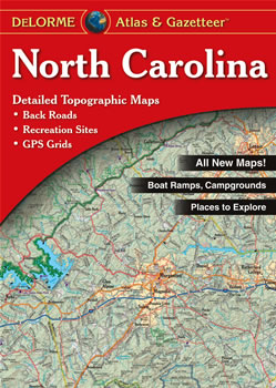 North Carolina DeLorme Atlas