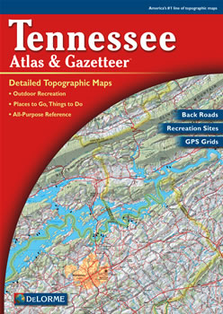 Tennessee DeLorme Atlas