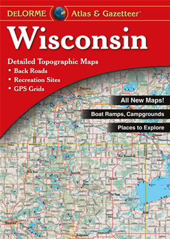 Wisconsin DeLorme Atlas