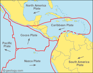 Image result for Costa Rica plate tectonics