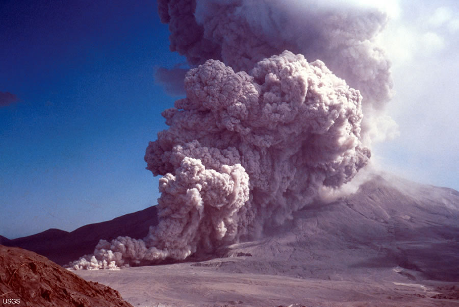 What is a pyroclastic flow?