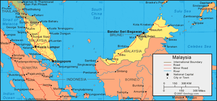 Map Malaysia