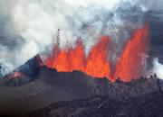 fissure eruption
