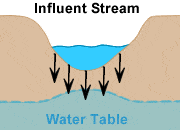 influent stream